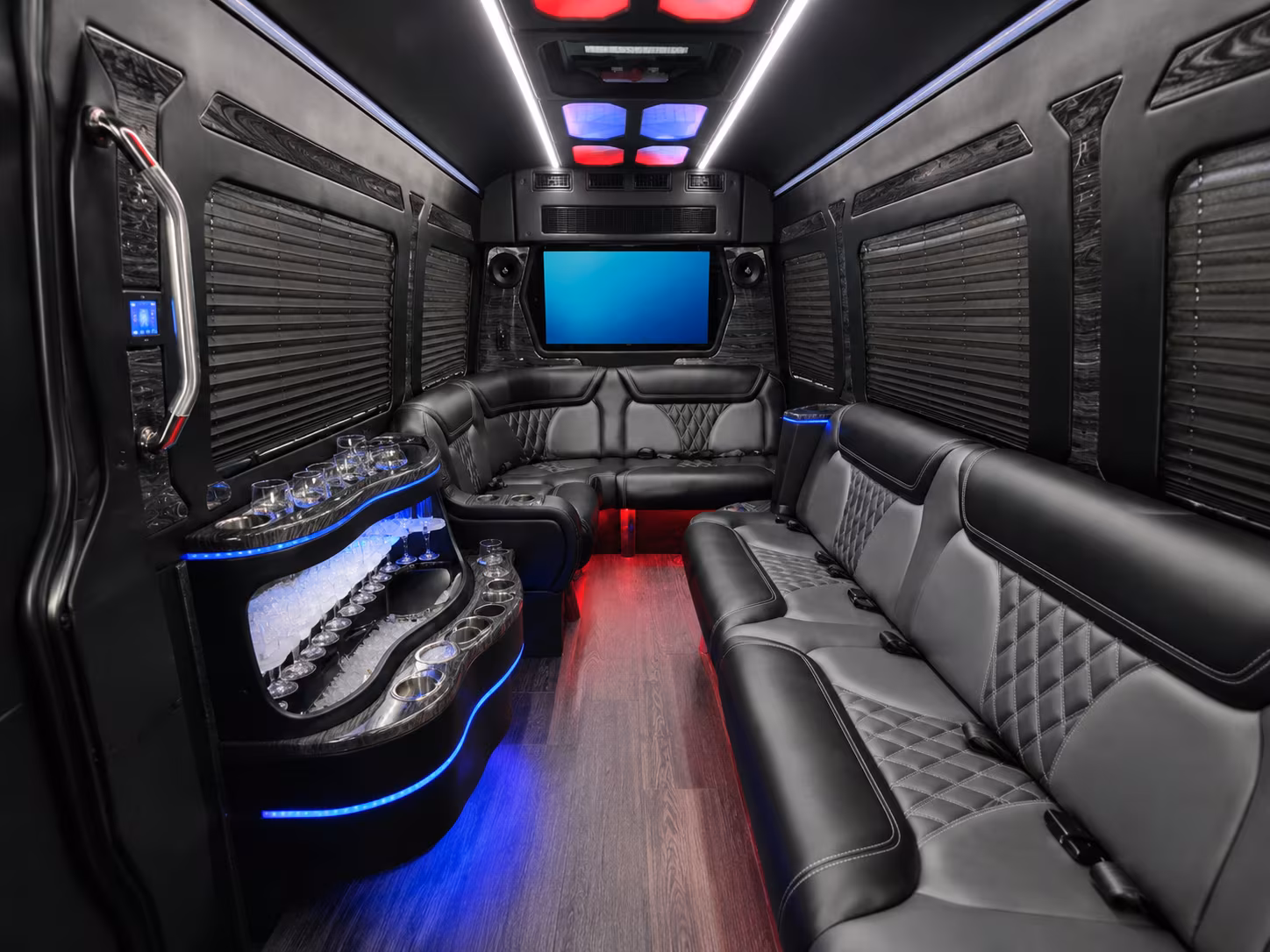 pensacola long distance transportation onboard seating