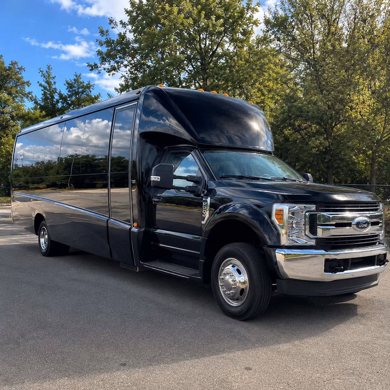 pensacola private event transportation onboard seating
