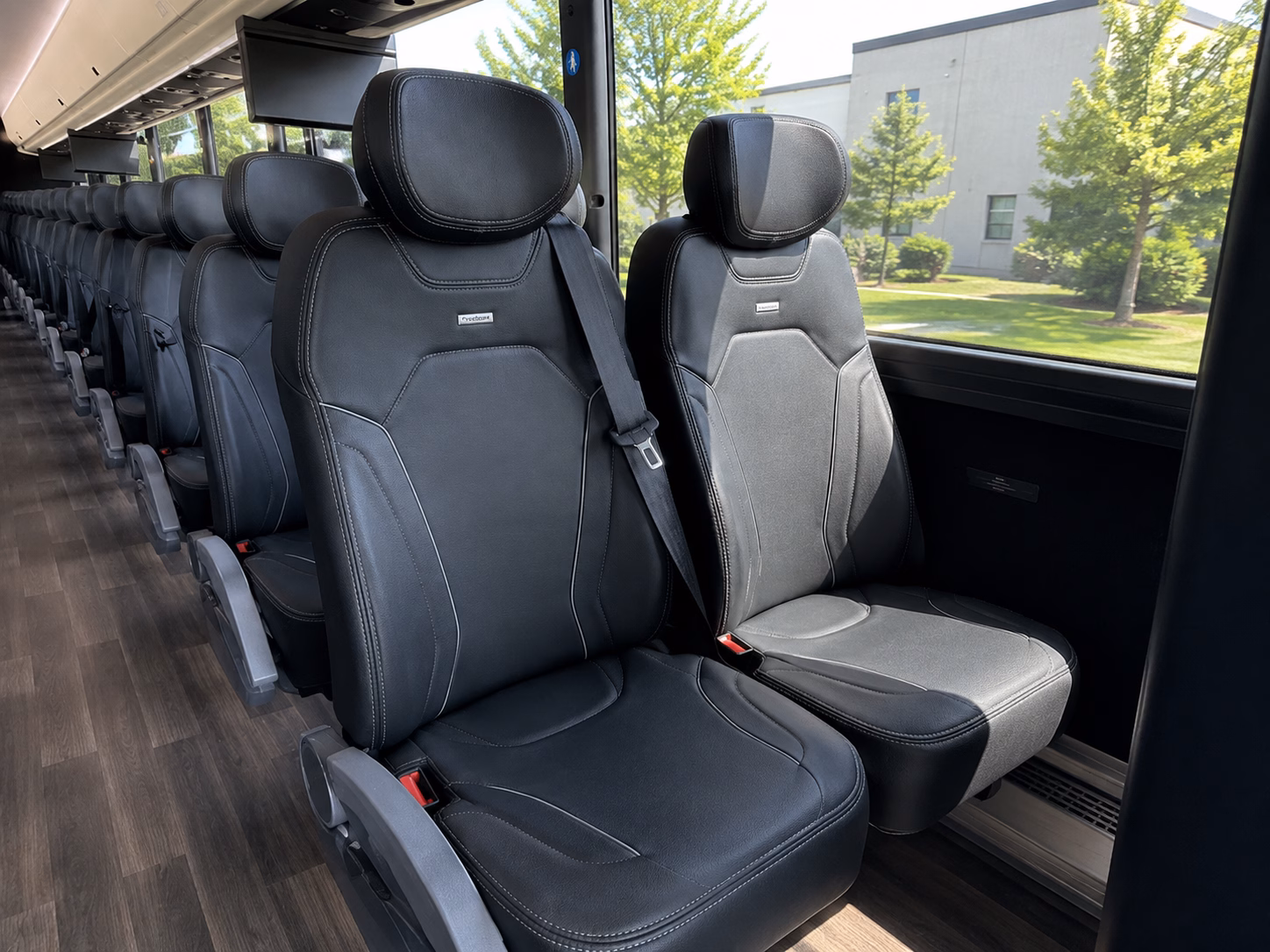pensacola sporting event transportation onboard seating